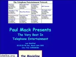 Sites similar to paulmackpresents.com