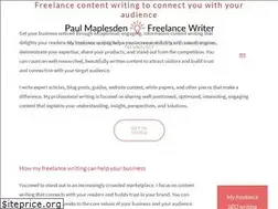Sites similar to paulmaplesden.com