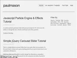 Sites similar to paulmason.name