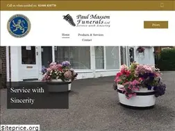 Sites similar to paulmassonfunerals.com