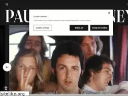 Sites similar to paulmccartney.com