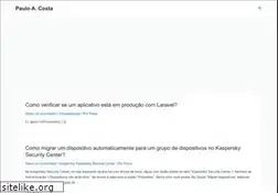 Sites similar to pauloacosta.com