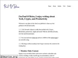 Sites similar to paulobrien.com