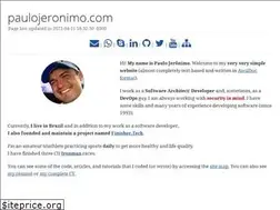 Sites similar to paulojeronimo.com
