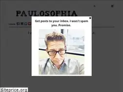 Sites similar to paulosophia.com
