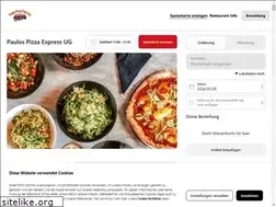 Sites similar to paulospizza.de