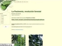 Sites similar to paulowniasengalicia.es