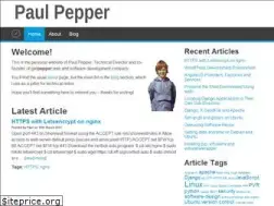 Sites similar to paulpepper.com