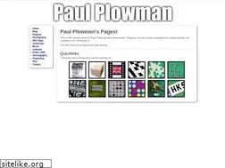 Sites similar to paulplowman.com