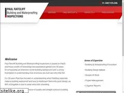 Sites similar to paulratcliffinspections.com.au
