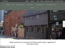 Sites similar to paulreverehouse.org