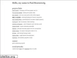 Sites similar to paulrosenzweig.com