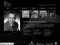 Sites similar to paulrwilliamsproject.org