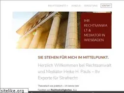 Sites similar to pauls-rechtsanwalt.de