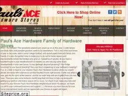 Sites similar to paulsacehardware.com