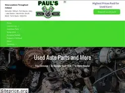 Sites similar to paulsautosalvage.com