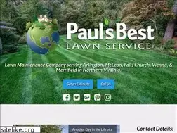 Sites similar to paulsbestlawn.com