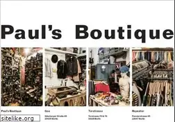 Sites similar to paulsboutiqueberlin.de