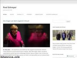 Sites similar to paulschreyer.wordpress.com