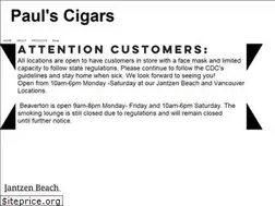 Sites similar to paulscigars.net