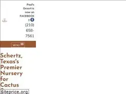 Sites similar to paulsdesert.com