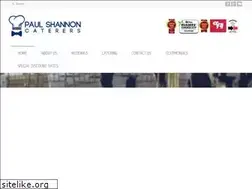 Sites similar to paulshannoncaterers.com