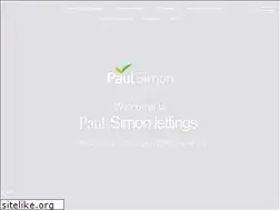 Sites similar to paulsimonlettings.co.uk
