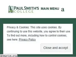 Sites similar to paulsmiths.edu