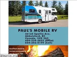 Sites similar to paulsmobilerv.com