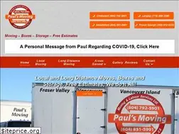 Sites similar to paulsmoving.ca
