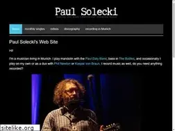 Sites similar to paulsolecki.com