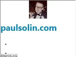Sites similar to paulsolin.com