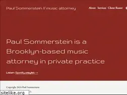 Sites similar to paulsommerstein.com