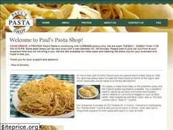 Sites similar to paulspastashop.com