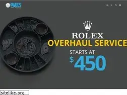 Sites similar to paulswatchrepair.com