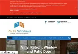 Sites similar to paulswindows.com