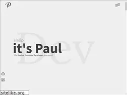 Sites similar to paulthedeveloper.com