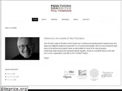 Sites similar to paulthomasonwriter.com