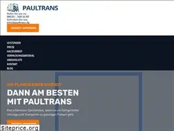 Sites similar to paultrans.de
