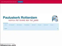 Sites similar to pauluskerkrotterdam.nl