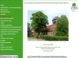 Sites similar to pauluskirche-altona.de