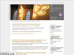 Sites similar to pauluskircheundkultur.net