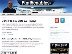 Sites similar to paulvenables.net