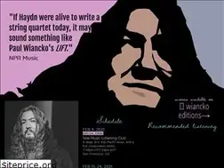 Sites similar to paulwiancko.com