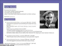 Sites similar to paulzgordan.com