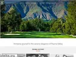 Sites similar to paumavalleycc.com