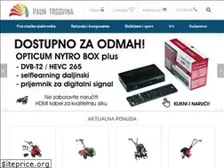 Sites similar to paun-trgovina.hr