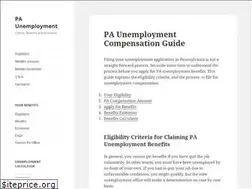 Sites similar to paunemployment.net
