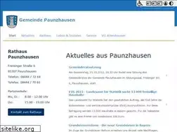 Sites similar to paunzhausen.de
