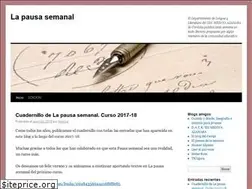 Sites similar to pausasemanal.wordpress.com